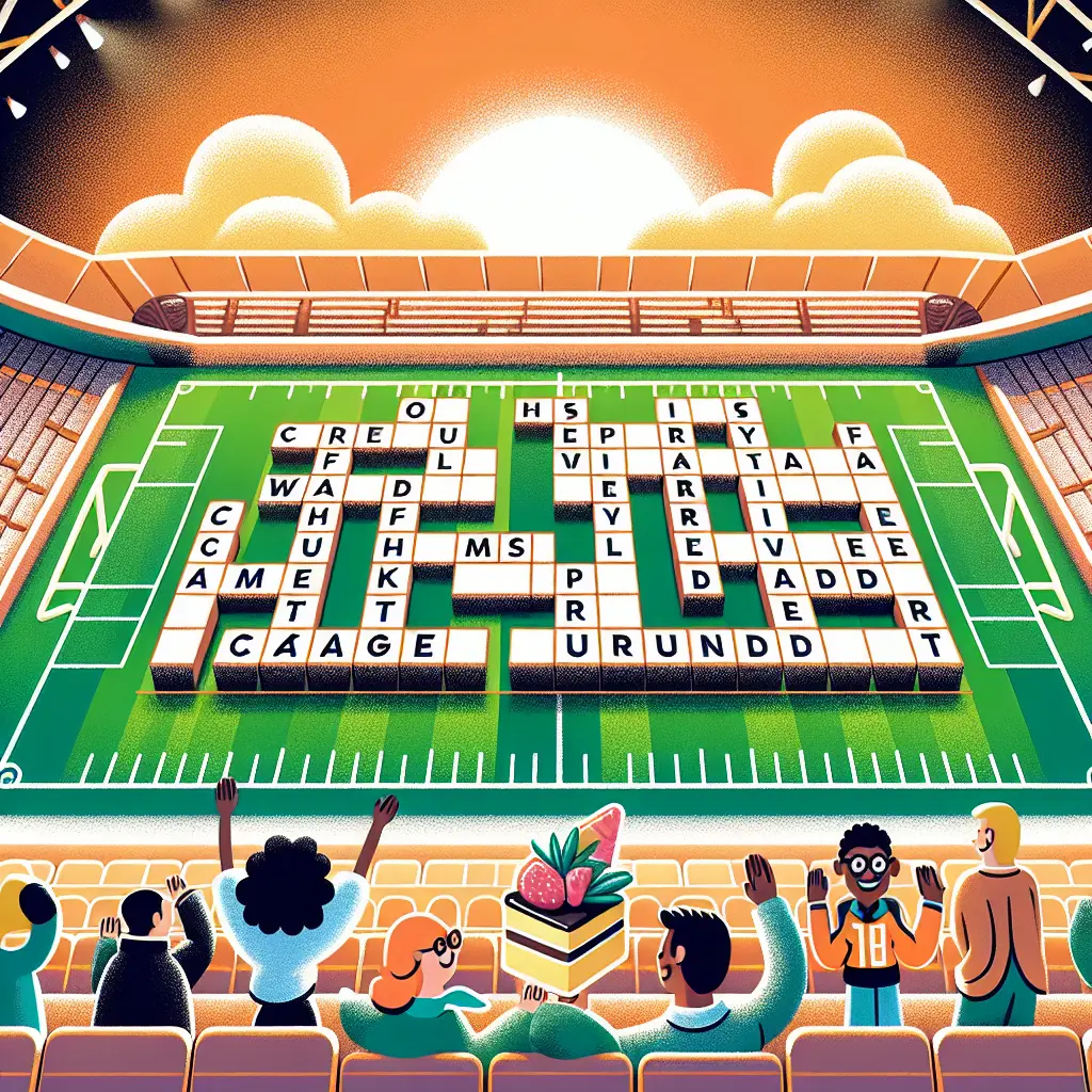 Krydsord ledetråd til Kage